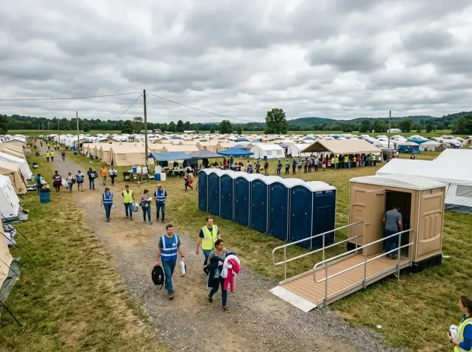 disaster-relief-camp-restrooms-010 — frequently asked questions, Dumpster & Portable Bathrooms Rental in Five Corners, WA